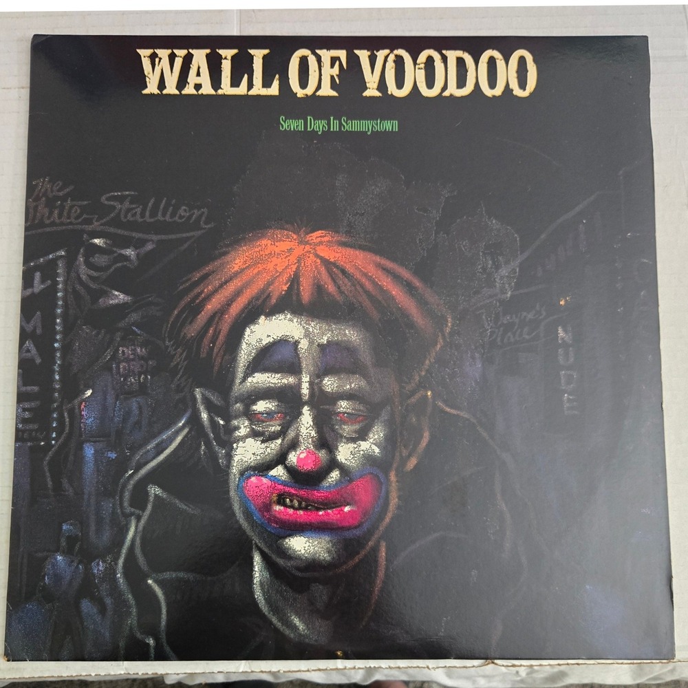 Wall Of Voodoo Seven Days In Sammystown Vinyl LP Album 1985 IRS 5662 New Wave